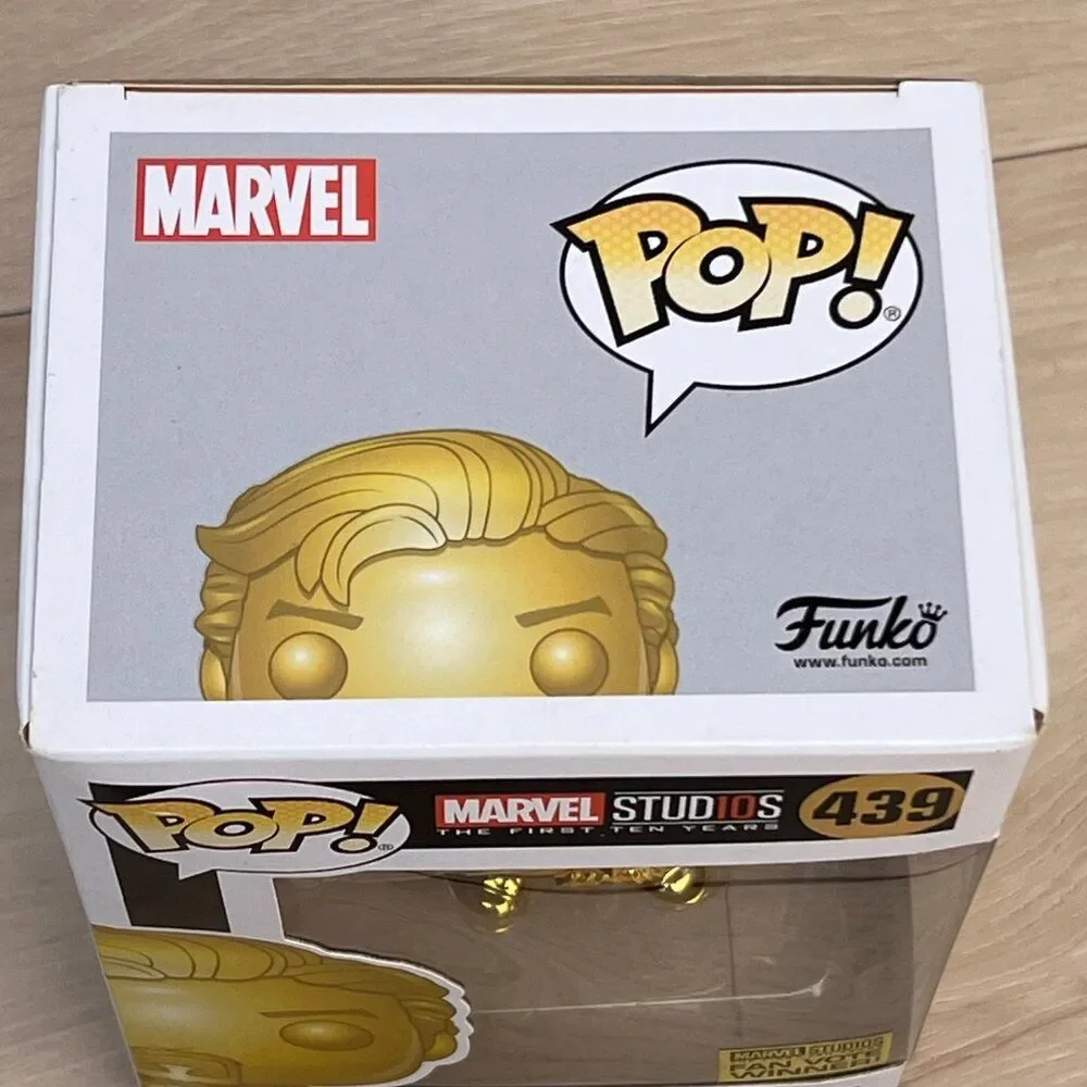 NIB Funko Marvel Studios The First Ten Years 439 Doctor Strange Gold Fan Winner